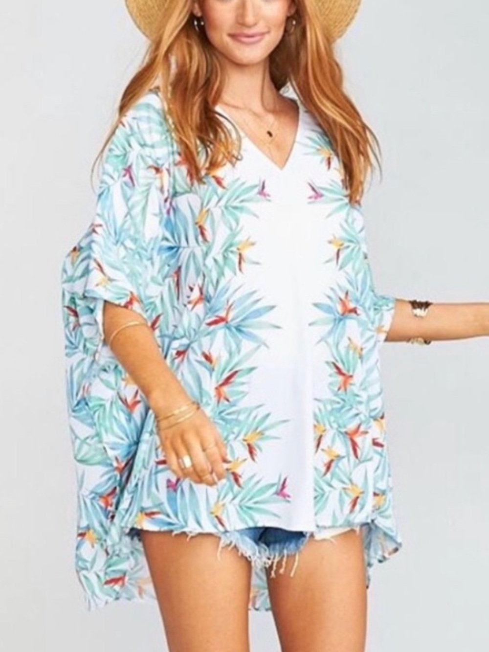 Show Me Your Mumu Peta Tunic - Palm Party